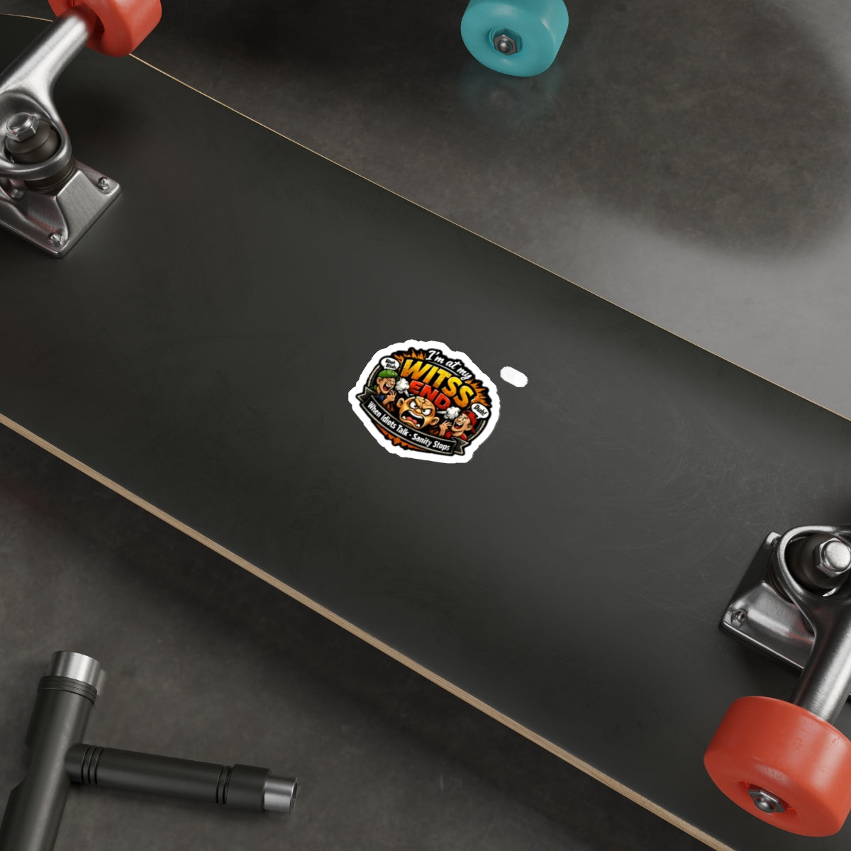 At My WITSS  End sticker