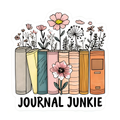 Journal Junkie Sticker
