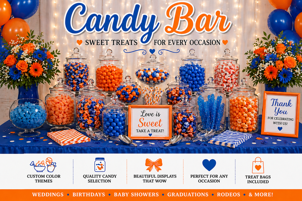 Don't Get Left Out!  Book the Candy Bar Experience for your Event today!!!