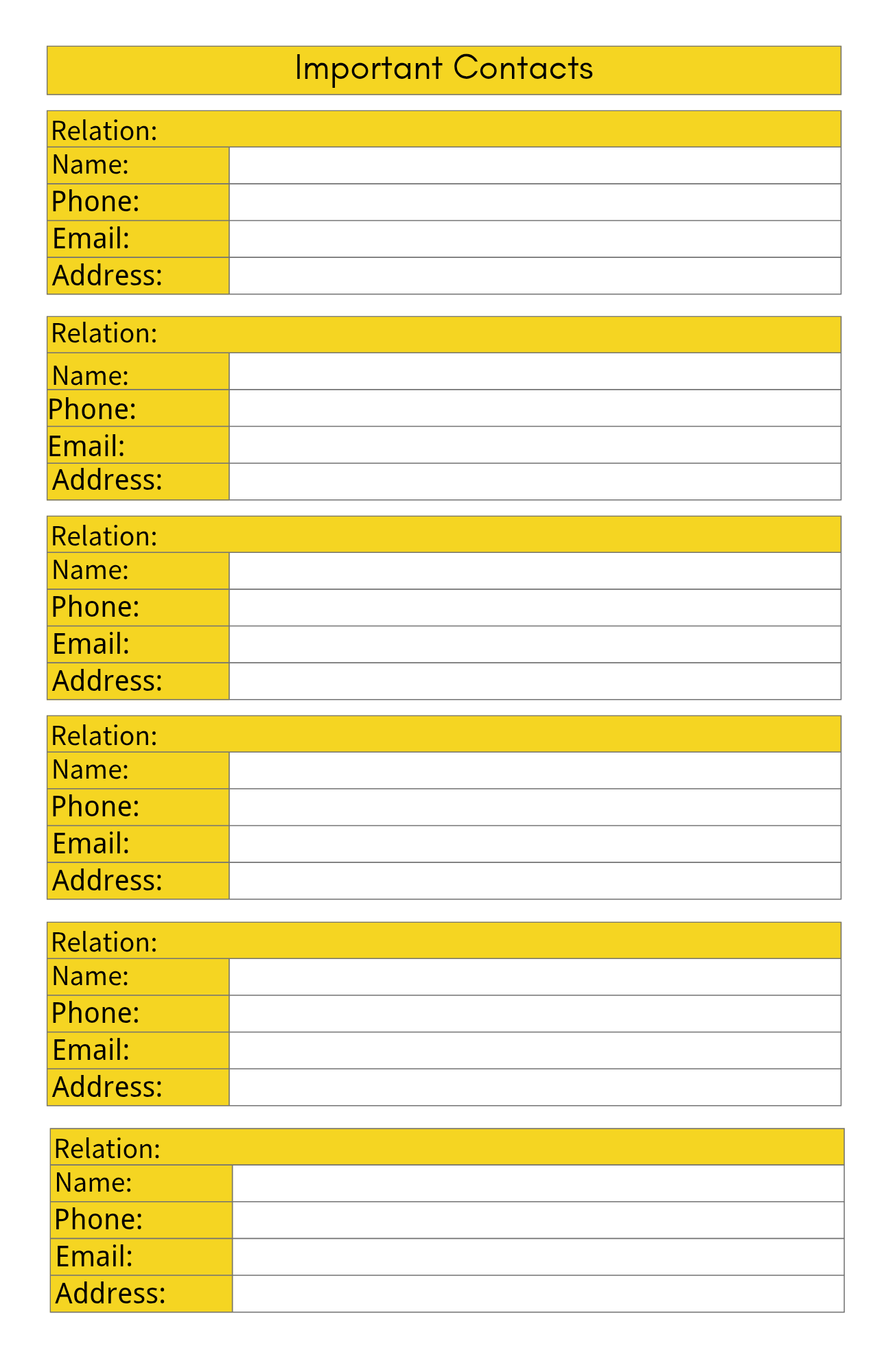Everyone Needs this End-of-Life Planner!  Don't leave your loved ones with a mess!  Let them know all your important info and wishes!