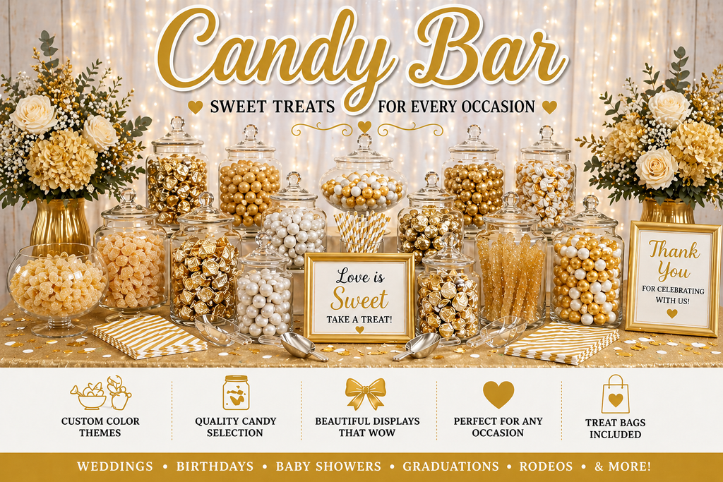 Don't Get Left Out!  Book the Candy Bar Experience for your Event today!!!