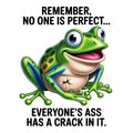 No One Is Perfect Sticker