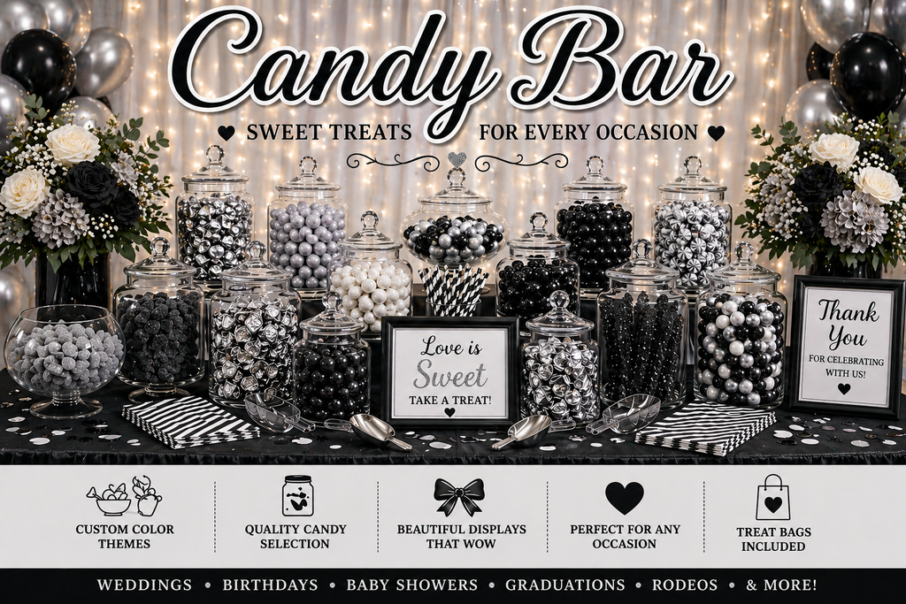 Don't Get Left Out!  Book the Candy Bar Experience for your Event today!!!