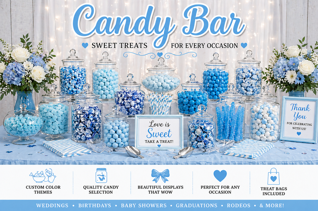 Don't Get Left Out!  Book the Candy Bar Experience for your Event today!!!