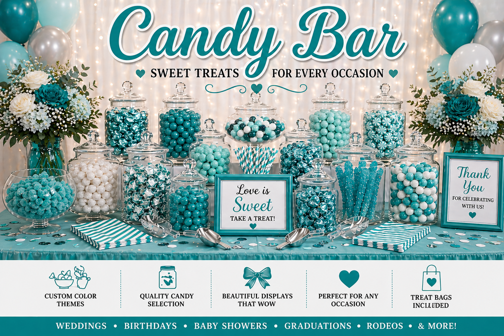 Don't Get Left Out!  Book the Candy Bar Experience for your Event today!!!