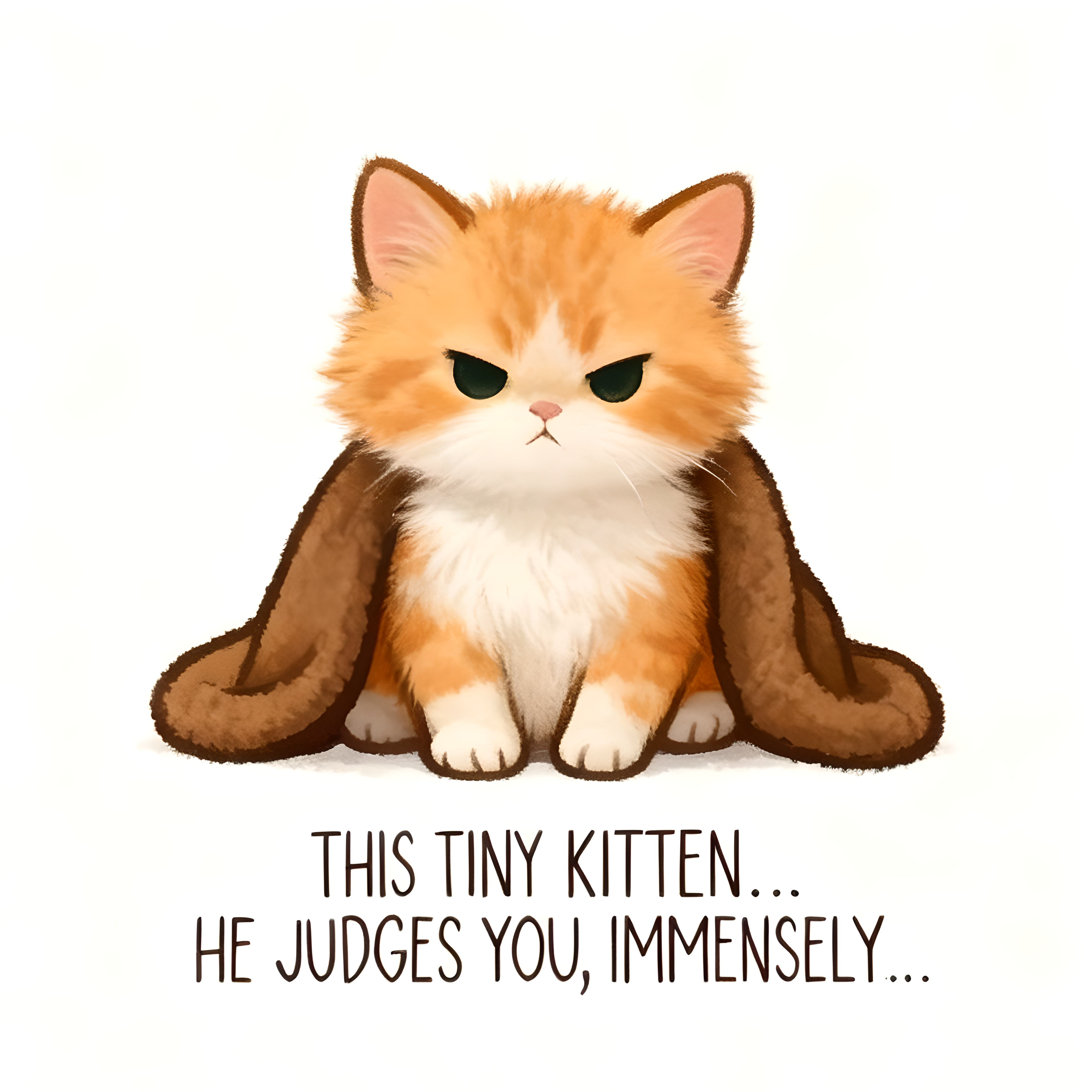 This Tiny Kitten Sticker