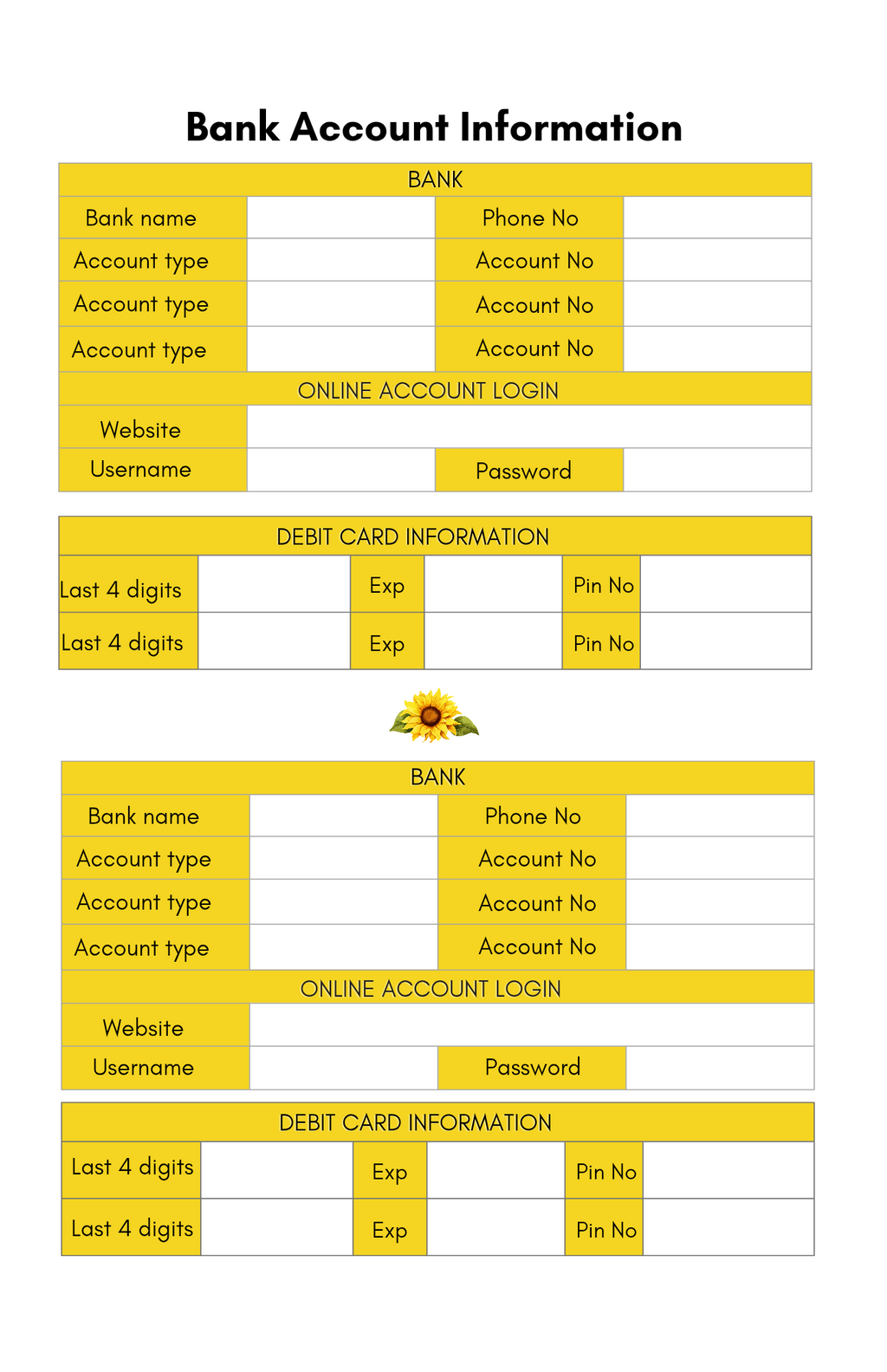 Everyone Needs this End-of-Life Planner!  Don't leave your loved ones with a mess!  Let them know all your important info and wishes!