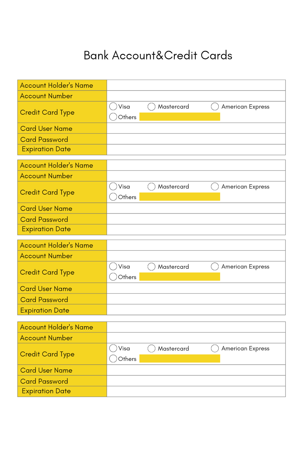 Everyone Needs this End-of-Life Planner!  Don't leave your loved ones with a mess!  Let them know all your important info and wishes!