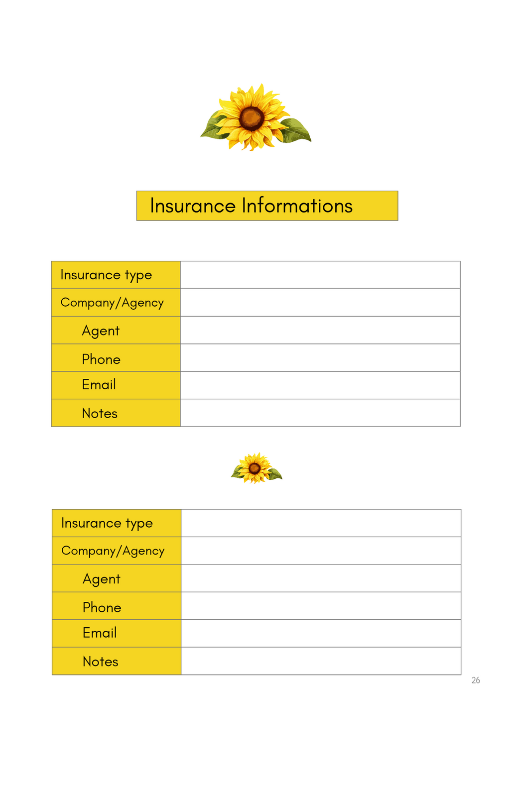 Everyone Needs this End-of-Life Planner!  Don't leave your loved ones with a mess!  Let them know all your important info and wishes!