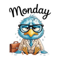 Monday Sticker